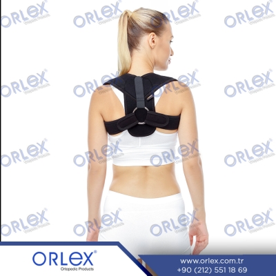 ORLEX KLAVİKULA BANDAJI LÜX SİYAH