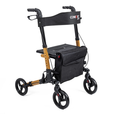 Comfort Plus DM-9102 Kahverengi Lüx Alüminyum Yürüteç